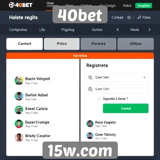 Vantagens de se registrar no 40bet